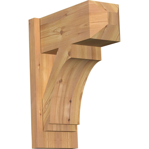 Ekena Millwork Imperial Craftsman Smooth Outlooker, Western Red Cedar, 7 1/2"W x 16"D x 20"H OUT08X16X20IMP04SWR - main